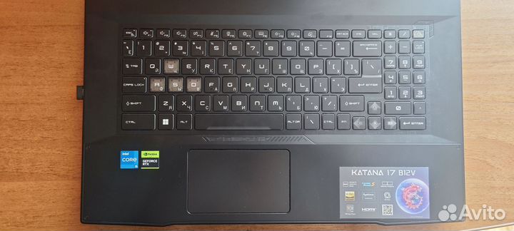 Ноутбук msi katana 17