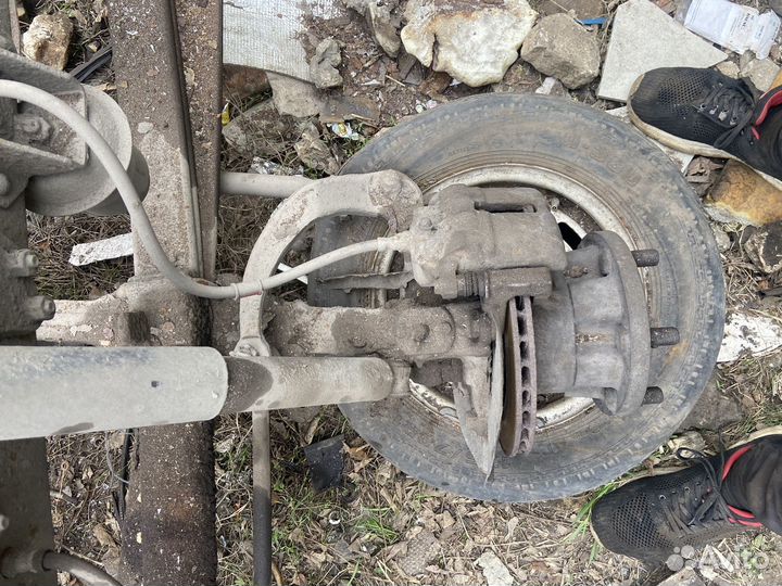 Балка передняя газель в сборе