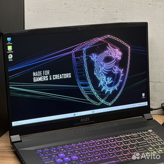 Новый MSI 17.3 144Hz I5-12450/RTX 4060/DDR5 16GB