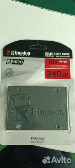 Ssd диск для ноутбука Kingston A400 240GB SATA