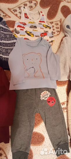 Вещи пакетом на мальчика 80 86 р- р