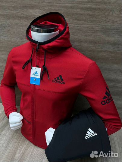 Спортивные костюмы мужские Adidas на флисе