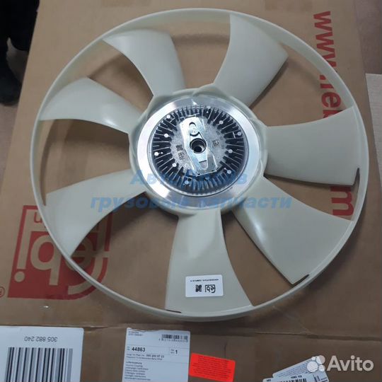 Вискомуфта вентилятора Мерседес Спринтер 2.2 OM646