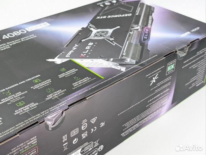 PNY geforce rtx 4080 super verto oc 16gb gddr6x pc