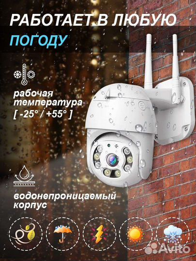 Уличная wifi камера