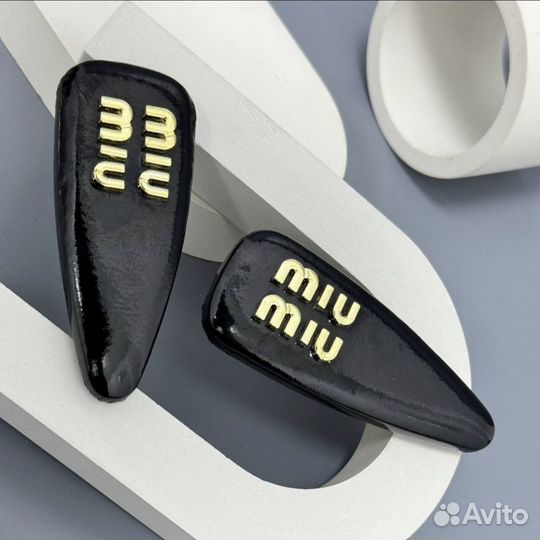 Заколки miu miu