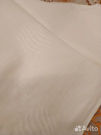 Салфетки хб белые плотные СССР 33*33см