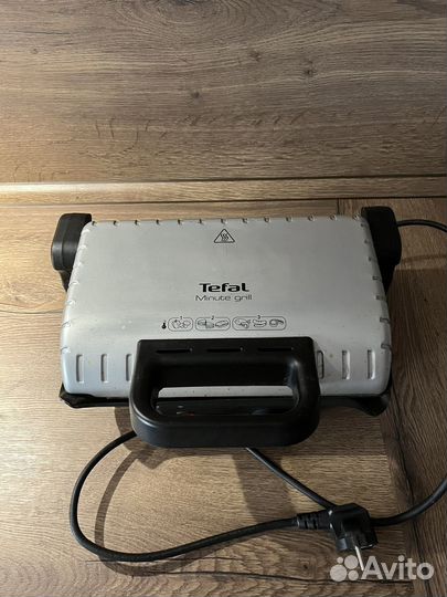 Электрогриль Tefal Minute Grill GC205012, 2в1