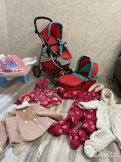 Коляска для куклы baby born