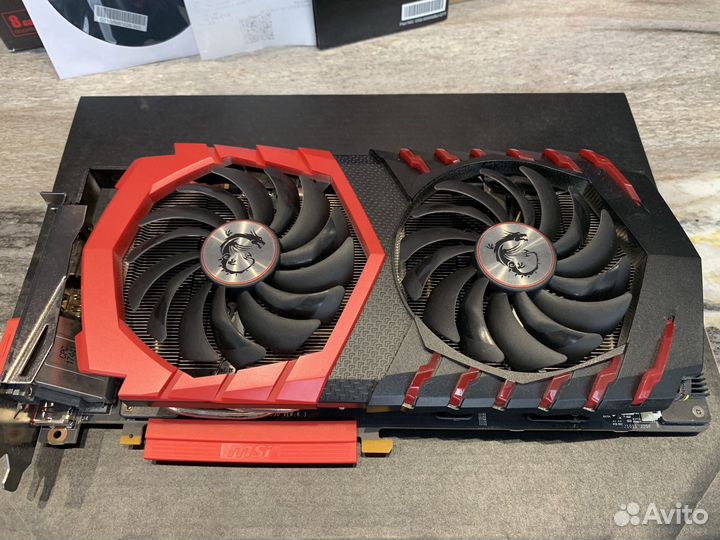 Видеокарта Geforce 1070ti от MSI 8Gb