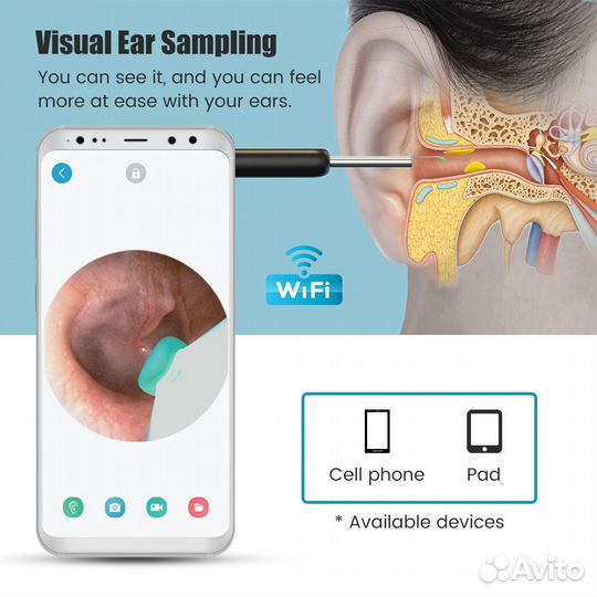 SMART Visual Sticks Otoscope NE16