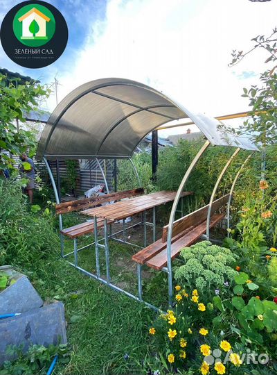 Беседка с установкой день в день