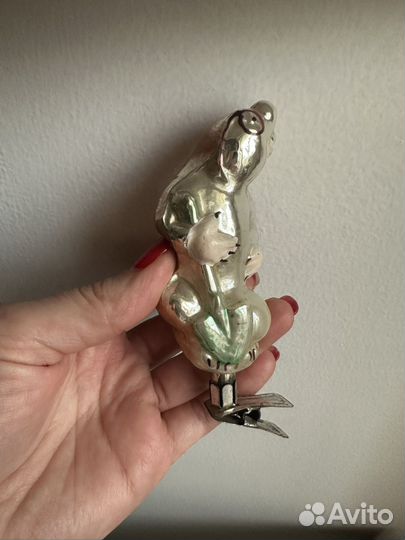 Ёлочная игрушка СССР Синьор Крот