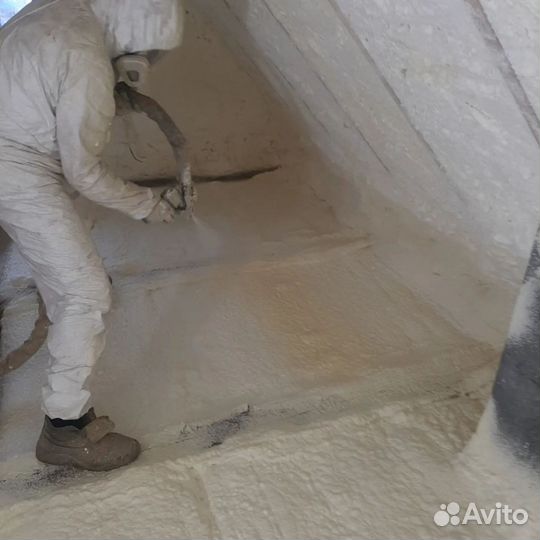Теплоизоляция мансарды пенополиуританом
