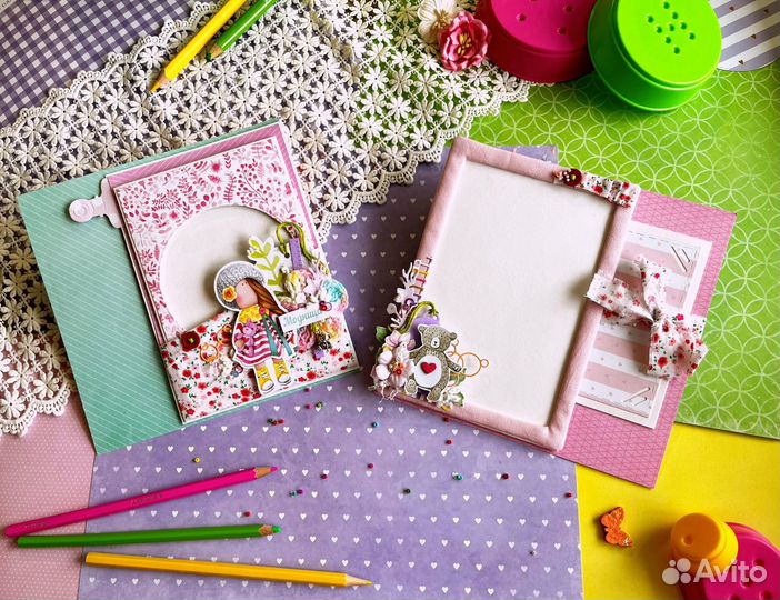 Фотоальбом детский ручной работы