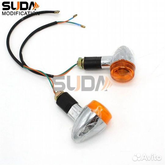 Указатели поворотников на Honda Shadow VT400/750