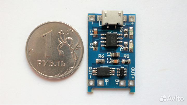 Модуль TP4056 с micro USB