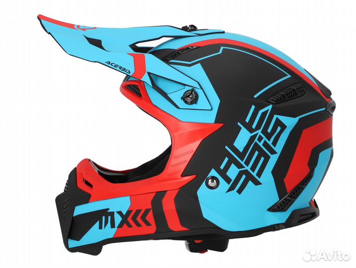 Шлем Acerbis profile 5 22-06 Red/Blue