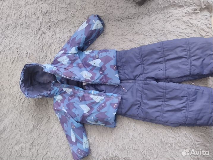 Детский зимний костюм 86