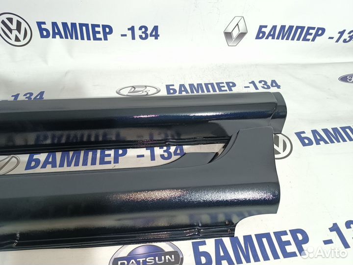 Накладки на пороги Лада калина 1 Космос-665