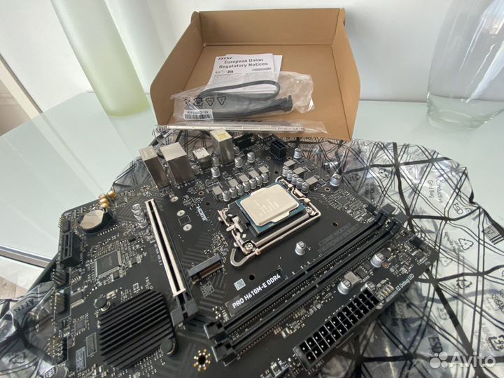 Процессор i3 12100f + мать LGA 1700 DDR4