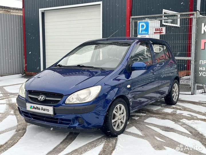 Hyundai Getz 1.4 AT, 2008, 169 265 км