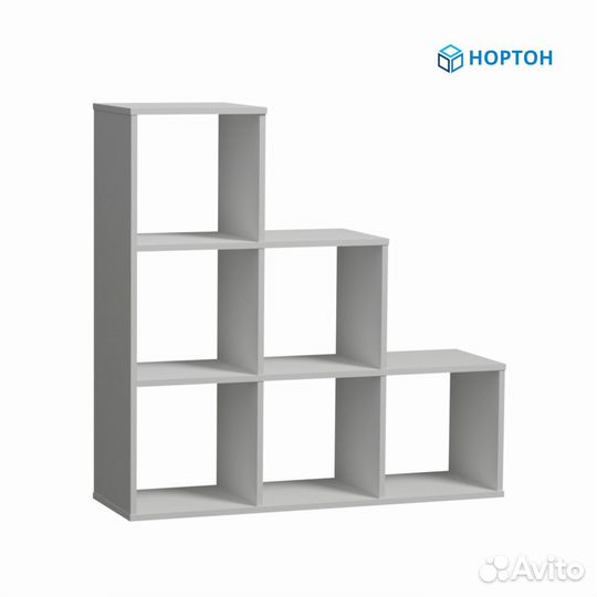 Стеллаж Ювон белый