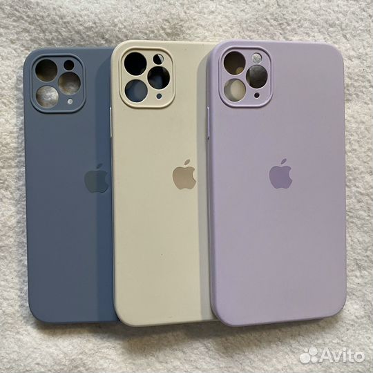 Чехлы на iPhone 11 pro max с квадратными гранями