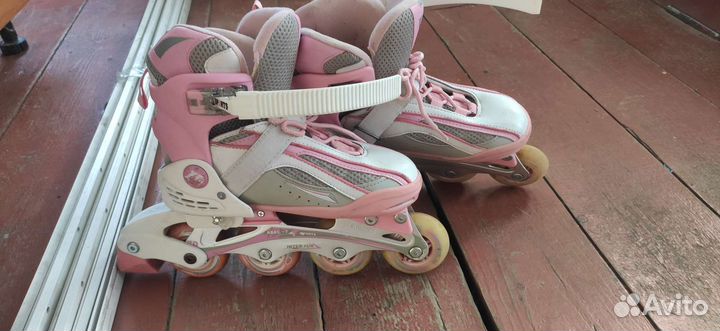 Роликовые коньки детские раздвижные