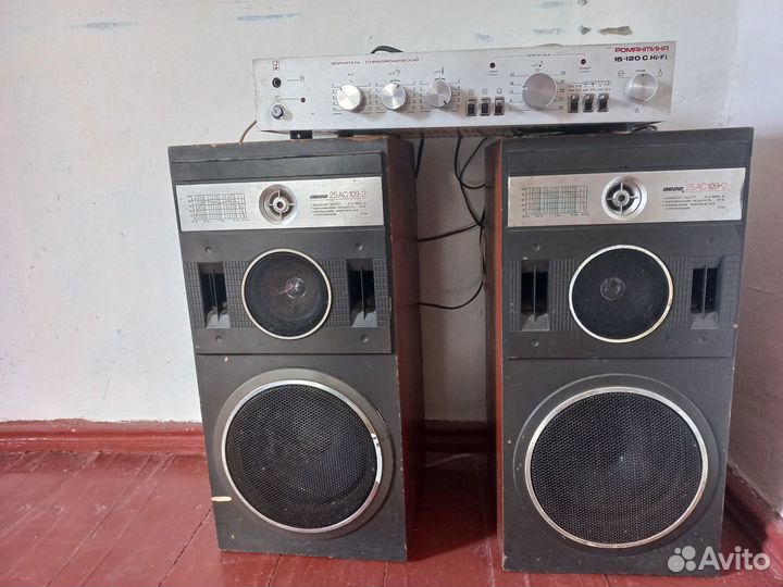 Усилитель с колонками