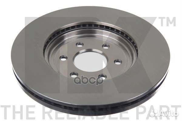 Диск тормозной передний вентилируемый nissan Pa