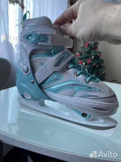 Коньки детские раздвижные 35 38