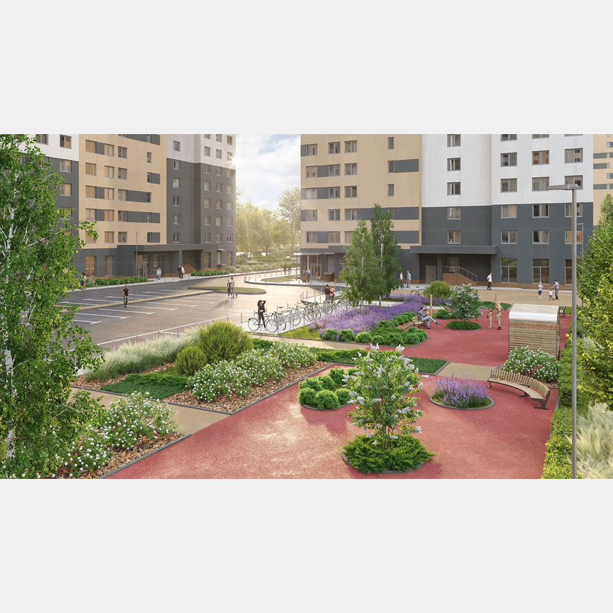 2-к. квартира, 51,9 м², 19/22 эт.