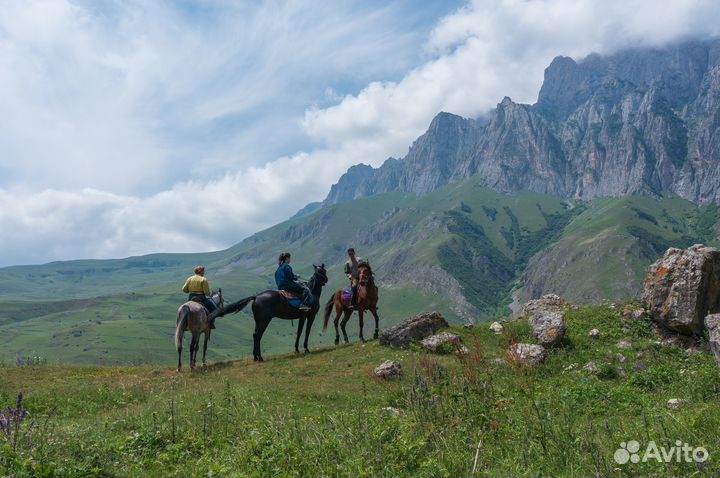 Конный тур Верхом по Осетии (5 дн.)