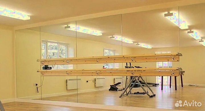 Стекло с установкой