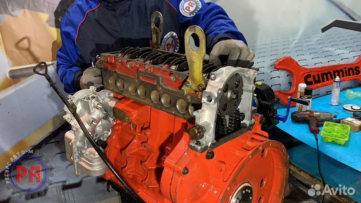 Двигатель Камминз 2.8 после полного кап.рем