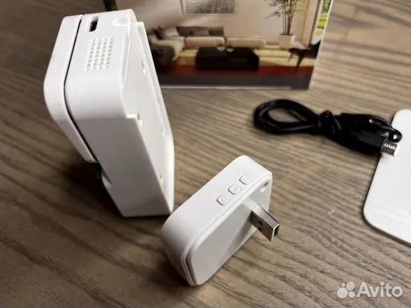 Видеодомофон с камерой видеозвонок Wi-Fi с записью