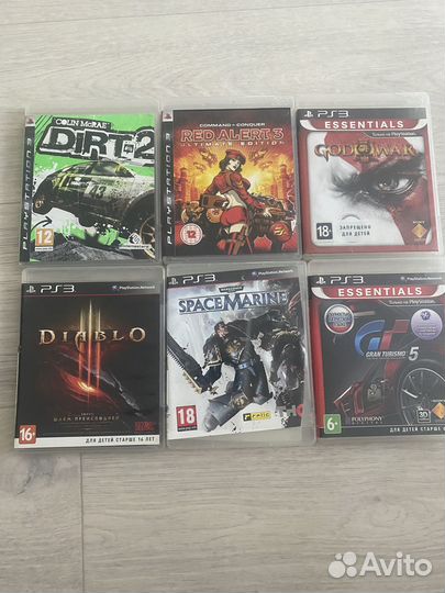 Игровые диски на ps3