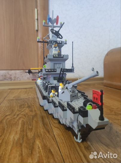 Lego военный корабль