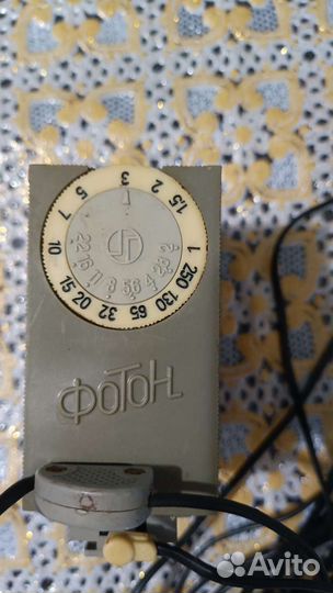 Устройство фотовспышки «фотон» СССР, пластик