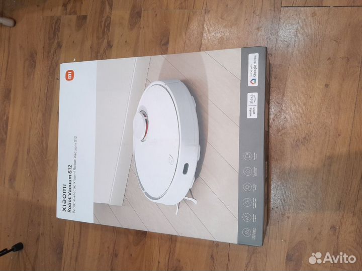 Робот пылесос xiaomi robot vacuum s12