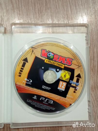 Диск Worms Collection ps3