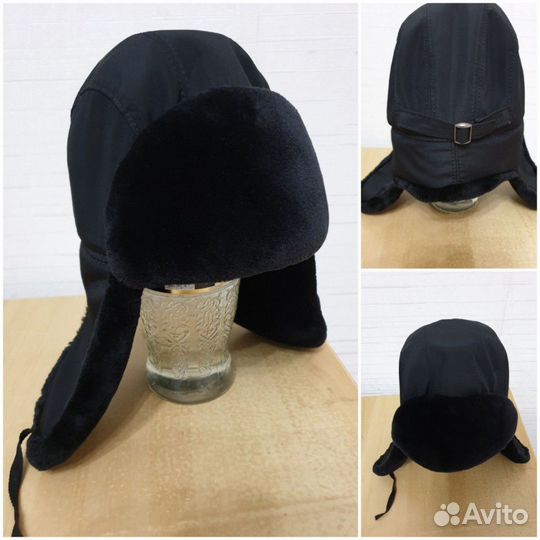 Новая зимняя шапка мутон, размер 57-60
