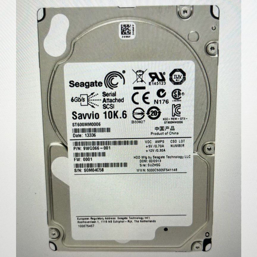 [ST600MM0006] 600gb Sas Sff Hdd Seagate St600mm0006