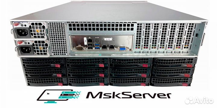 Сервер Supermicro 6049P-E1CR36L 2xGold 6148 64Gb