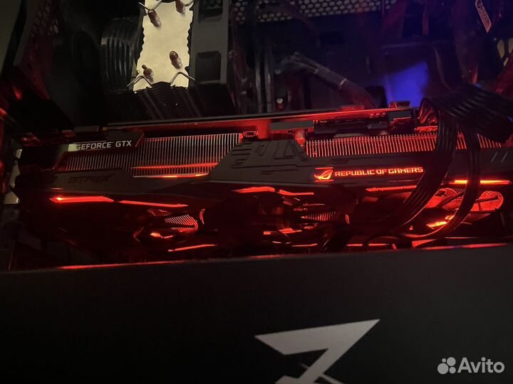 Asus Rog Strix GTX 1080 Видеокарта