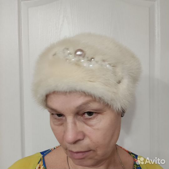 Шапка норковая, шапка и 