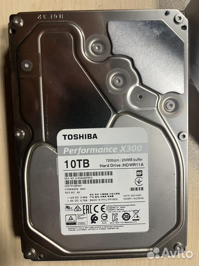 Жесткий диск hdd 10tb
