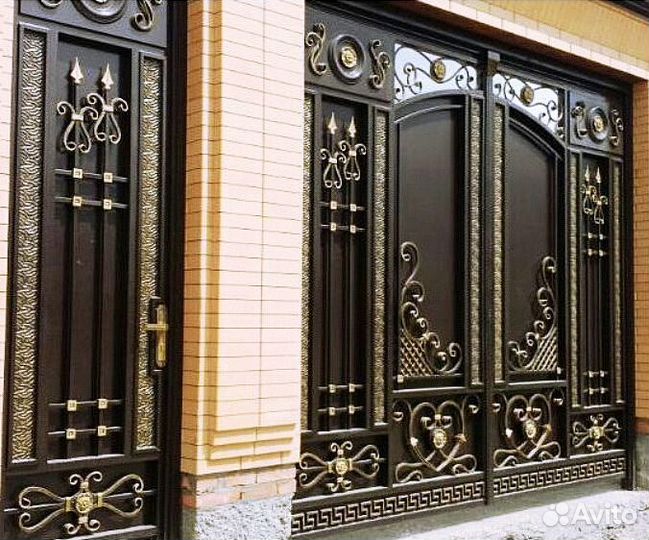 Кованные ворота
