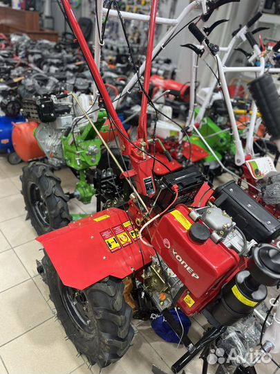 Мотоблок хопер 9 л/с diesel